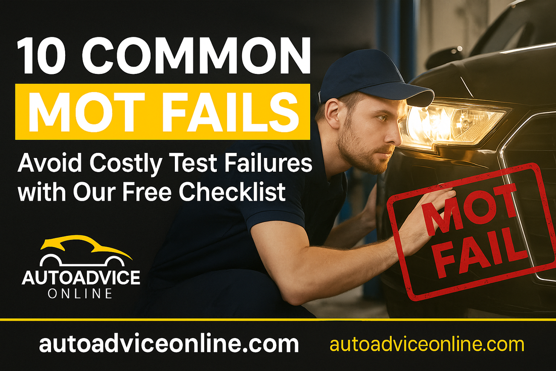 Top 10 MOT Fails UK Drivers Face (and How to Avoid Them)