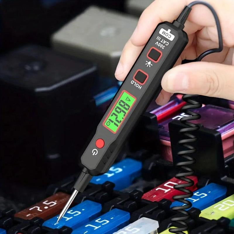 Power Circuit Probe Tester, 6-24V DC Automotive Original Short Circuit Test Light, Automotive Continuity Tester, Professional Car Power Circuit Tester, Car Accessories