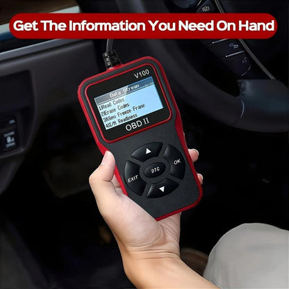 Car OBD2 Scanner Diagnostic Scanner Code Reader Engine Fault Code Read Code Erase Code Battery Test Engine Light Can Diagnose Scan Tool for All OBD II Protocol Cars since 1996