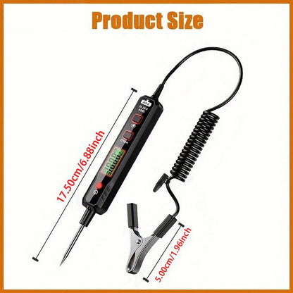 Power Circuit Probe Tester, 6-24V DC Automotive Original Short Circuit Test Light, Automotive Continuity Tester, Professional Car Power Circuit Tester, Car Accessories