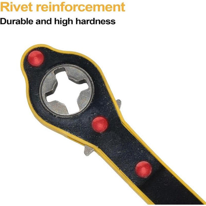 Jack Ratchet Wrench - Scissor Jack Lug Wrench,Lift Speed Handle Tool Auto Jack Ratchet Wrench Car Jack Lug Wrench for Travel Motorcycle