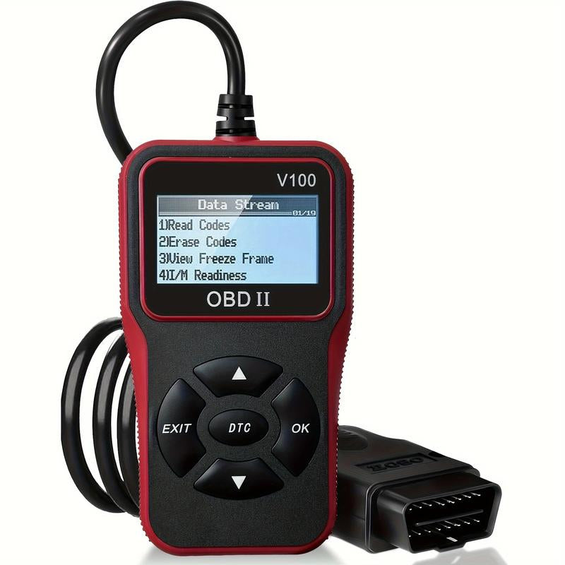 Car OBD2 Scanner Diagnostic Scanner Code Reader Engine Fault Code Read Code Erase Code Battery Test Engine Light Can Diagnose Scan Tool for All OBD II Protocol Cars since 1996