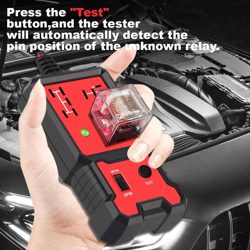 12V/24V Relay Tester for Cars and Trucks | Fast Circuit Check，Car Automotive Circuit Tester