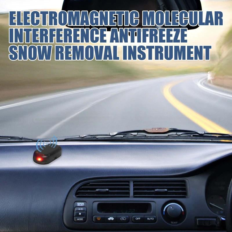 Car Anti-Frost Interference Device - Electromagnetic Antifreeze Instrument for Frost Reduction in Cars & Suvs - Compact & Portable Non-Heating Solution