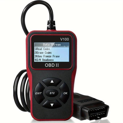 Car OBD2 Scanner Diagnostic Scanner Code Reader Engine Fault Code Read Code Erase Code Battery Test Engine Light Can Diagnose Scan Tool for All OBD II Protocol Cars since 1996