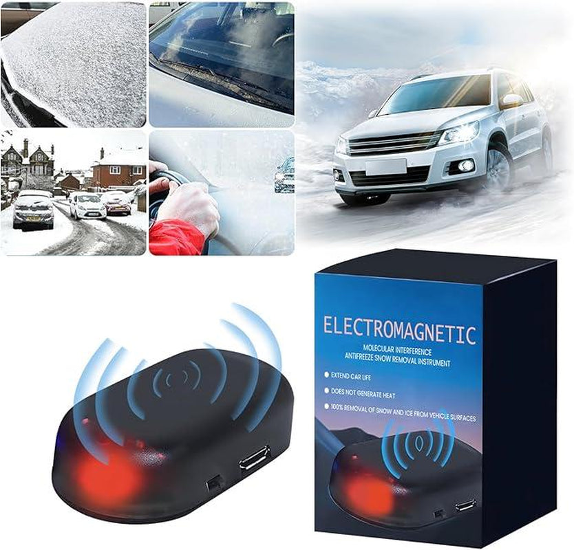 Car Anti-Frost Interference Device - Electromagnetic Antifreeze Instrument for Frost Reduction in Cars & Suvs - Compact & Portable Non-Heating Solution
